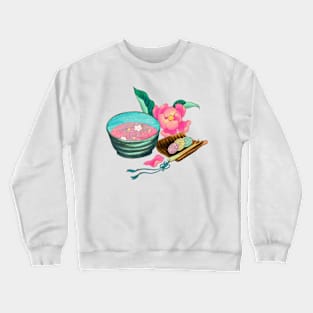 Minhwa: Korean Tea Time B Type Crewneck Sweatshirt